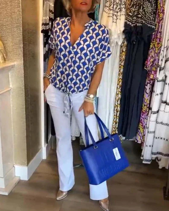 Beverly | V-Neck Casual Top