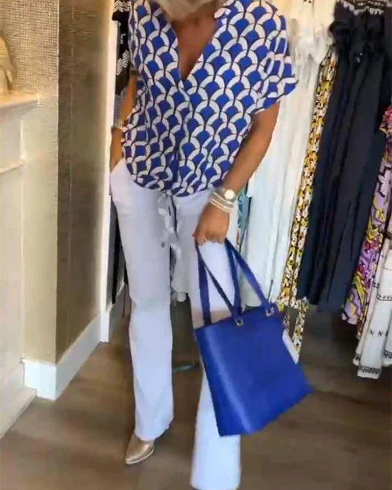 Beverly | V-Neck Casual Top