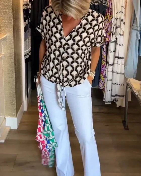 Beverly | V-Neck Casual Top