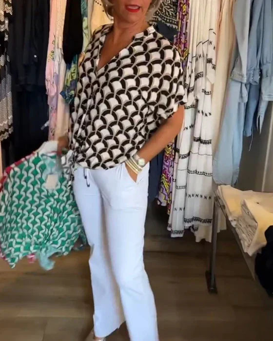 Beverly | V-Neck Casual Top