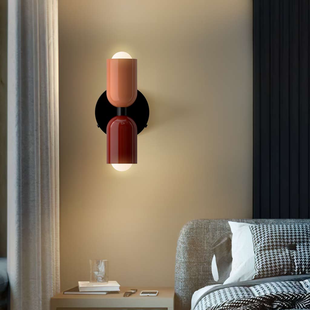 Rose Macaron Style Up Down Wall Lamp | Buy 1 Get 1 Free