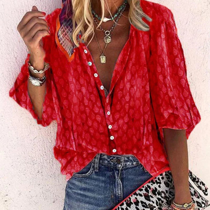 Hanna | Lightweight and Trendy Summer Blouse