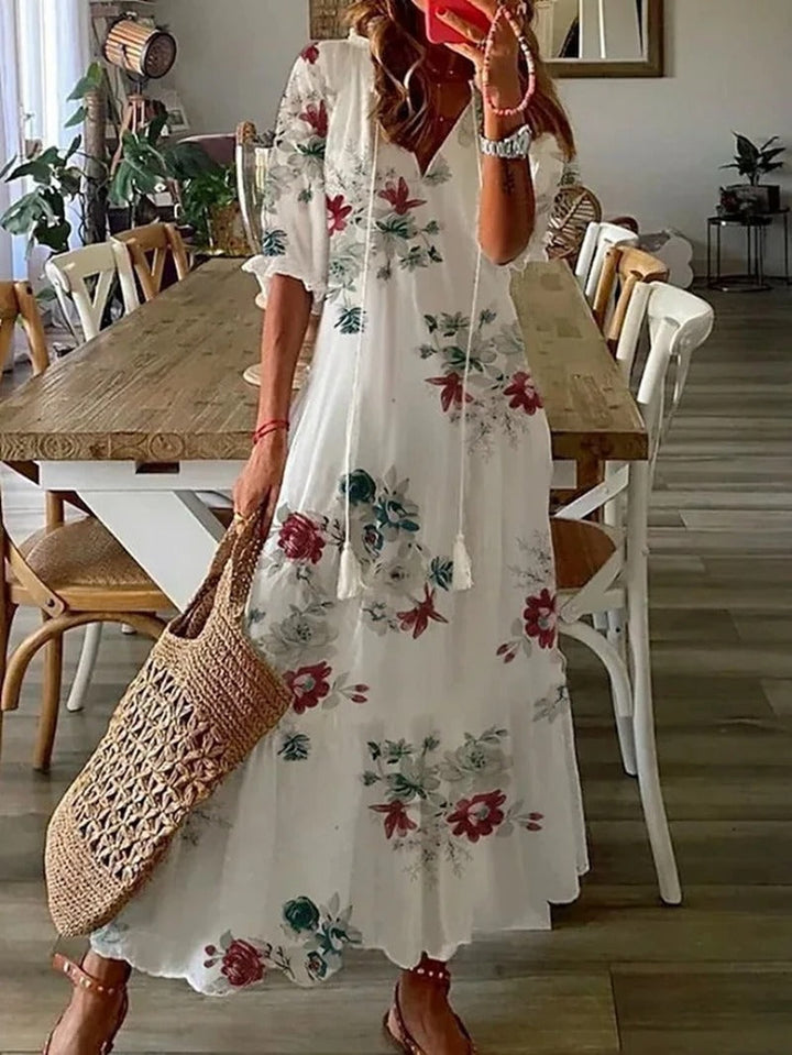 Brianna | Bohemian Maxi Dress