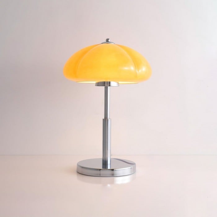 Vintage Bauhaus Mushroom Glass Table Lamp | Buy 1 Get 1 Free