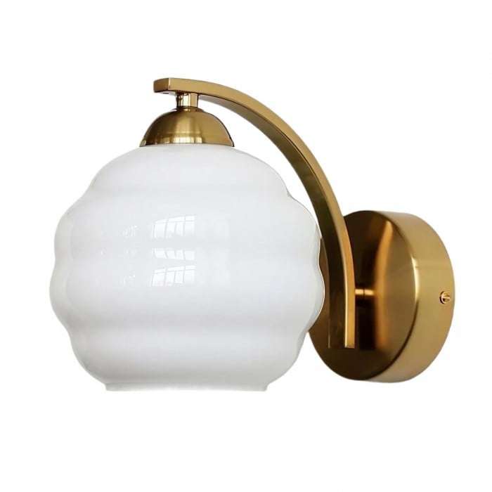 Vintage Glass Bauhaus Art Deco Wall Lamp | Buy 1 Get 1 Free