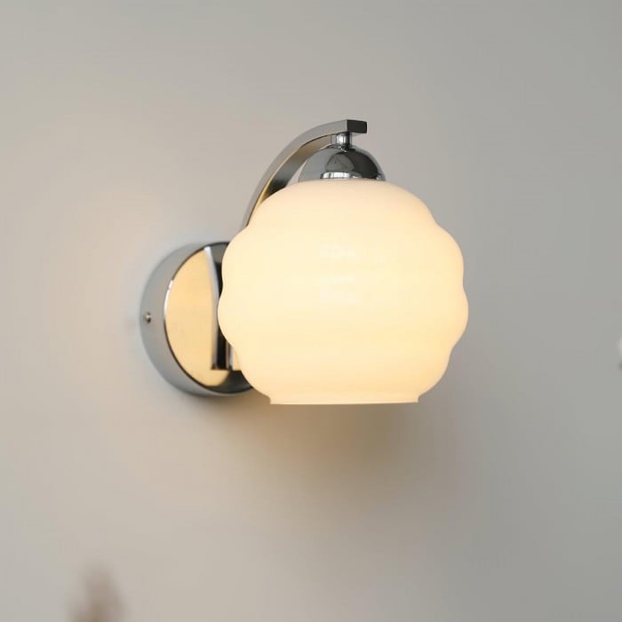Vintage Glass Bauhaus Art Deco Wall Lamp | Buy 1 Get 1 Free