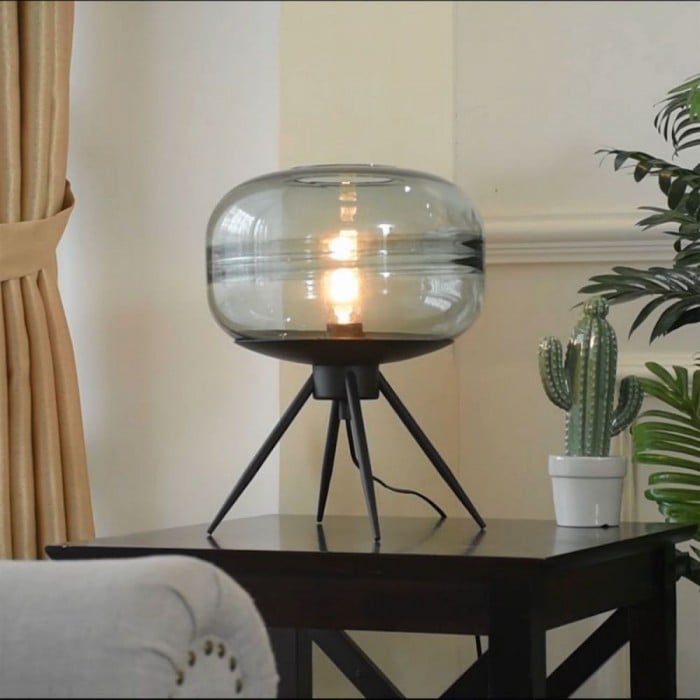 Vintage Glass Lighthouse Table Lamp | Buy 1 Get 1 Free