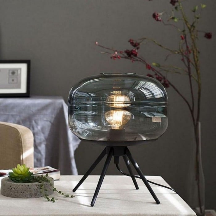 Vintage Glass Lighthouse Table Lamp | Buy 1 Get 1 Free