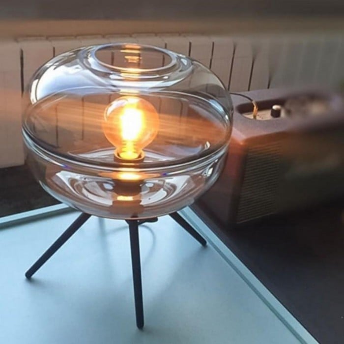 Vintage Glass Lighthouse Table Lamp | Buy 1 Get 1 Free